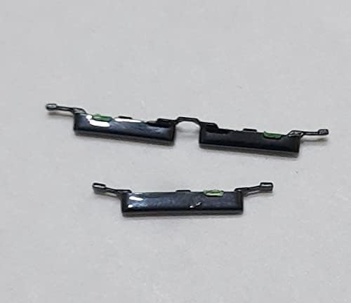 Image of Compatible with Realme 9 (RMX3521) Replacement Body Side Key Popwer and Volume Button Out Rubber Black