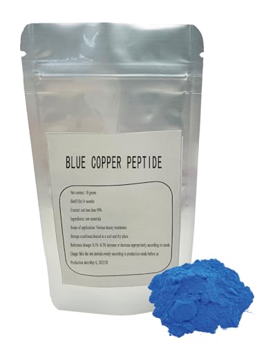 99% GHK-Cu Copper Peptide Powder CAS 49557-75-7 7g pack