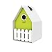 Produktbild Emsa 514126 Vogelhaus/Nistkasten, Für Kleinsingvögel, Ganzjahresnutzung, Weiß/Grün, Landhaus