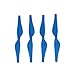 4 Stück, kompatibel mit DJI, TELLO Propeller Tello Teil 2 Schnellspannpropeller RYZE EDU Drohnenzubehör Ersatzteile(Blue)
