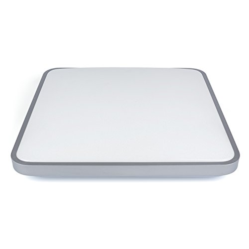 Preisvergleich Produktbild VINGO® 60W LED Deckenleuchte Farbwechsel 4800LM Silber Wohnzimmerlampe Küchenleuchte Deckenbeleuchtung Panel Lüster Sternenhimmel Ultraslim Schlafzimmer Esszimmer energiesparend