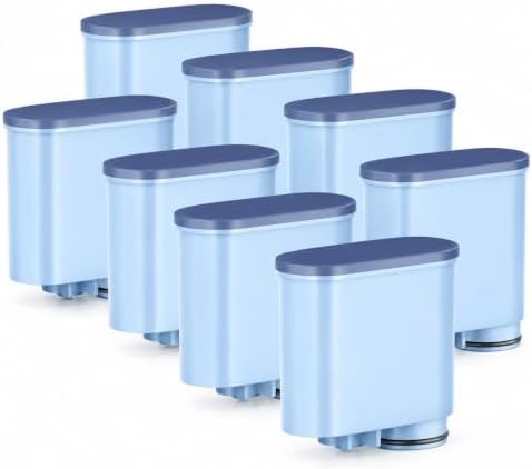 Mutital 8er-Pack Kaffeemaschinen-Wasserfilter Ersatz für Philips AquaClean | Kompatibel mit Philips AquaClean CA6903 und 3200 Kaffeevollautomaten.Anti-Kalk-Filter für besseren Kaff