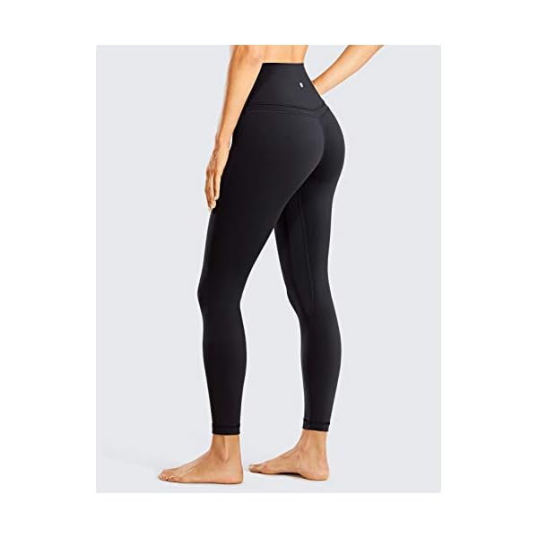 CRZ-YOGA-Womens-Naked-Feeling-Workout-Leggings-25-Inches-78-High-Waist-Yoga-Tight-Pants CRZ YOGA Womens Naked Feeling Workout 7/8 Yoga Leggings - 25 Inches High Waist Tight Pants Black Medium