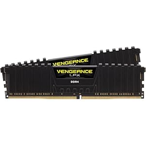 Corsair VENGEANCE LPX DDR4 64GB (2x32GB) 3200MHz CL16 Intel XMP 2.0 Computer Memory – Black (CMK64GX4M2E3200C16)
