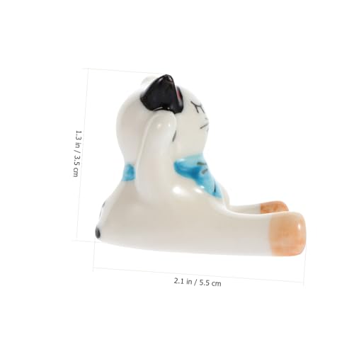 Cabilock 5 Peças De Cerâmica Para Resto De Pauzinho Cerâmica Modelagem De Cerâmica