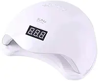 Cabine Led/uv Sun5 Digital 48w Unhas Gel Acrigel, Branca Bivolt 110v - 220v