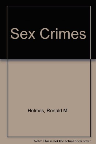 Sex Crimes 0803939523 Book Cover