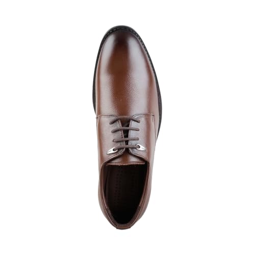 Image of Metro Men Leather Flat Shoes (19-5537)