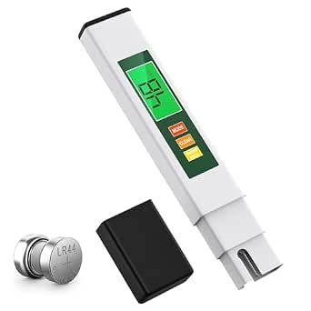 TDS Water Tester, 4-in-1 Digital Water Quality Meter for Drinking Water, Measures TDS, EC, Temperature, Portable