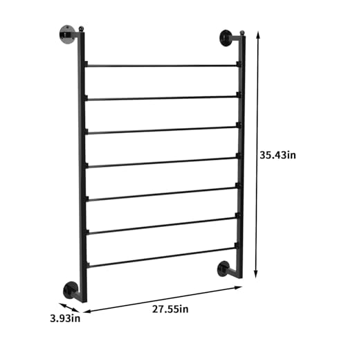 Wandmontiertes RibbonRack – platzsparende Bastelaufbewahrung für Geschenkverpackungen, Kunst- und Bastelbedarf und Zuhause – perfekt für DIY-Projekte