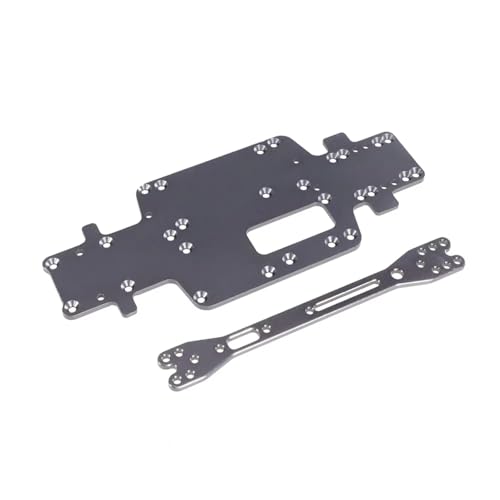 Deuxième plancher métallique Wltoys 284131 pour un contrôle maximal en drift