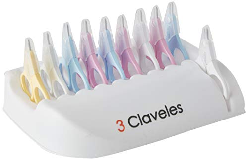 Preisvergleich Produktbild 3 Claveles, Haarschere (Bebe) - 12 Stück