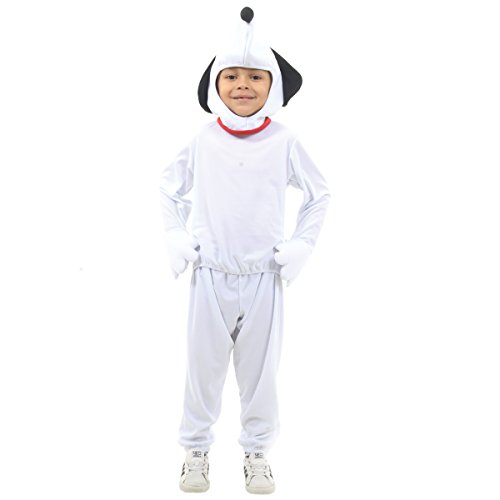 Sulamericana Fantasias Snoopy Infantil, P 4 Anos, Branco