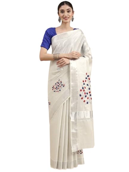 Kerala Kasavu Saree for Women, Onam Wedding Saree, Kerala Sarees for Women