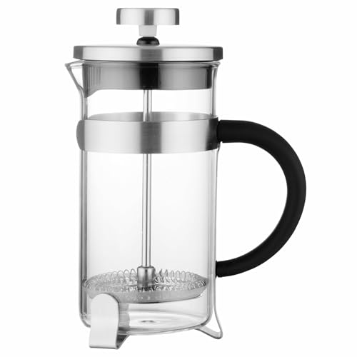Berghoff 1106810 0.35 Litre Stainless Steel Studio Coffee/Tea Plunger, Clear