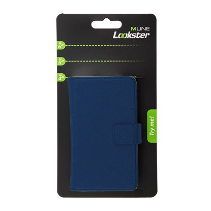 Mline Hlookste R4BU Side Flip Lookster Universal up to 4 Inches, Blue