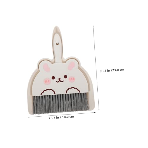 Zerodeko 4 Sets Kehrschaufel Und Besen Mini Miniatur Handbesen Kunststoff Tischbesen Mit Pfanne Mini Handbesen Und Kehrschaufel Miniatur Besen Kleiner Und – Bild 3