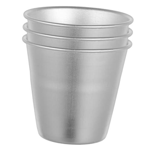 ANDRESLAD 3pcs Round Cake Baking Mould Non-Stick Aluminum Alloy Bakeware for Home Kitchen Bakery Restaurant Pastry Baking Pans with Quick Heat Conductivity