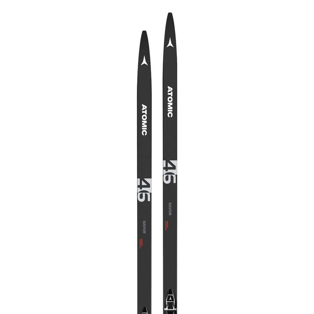 Atomic Savor 46 SKINTEC + PLK ACS Bla Skis, Adultes Unisexe, Noir/Gris/Rouge (Multicolore), 188 cm