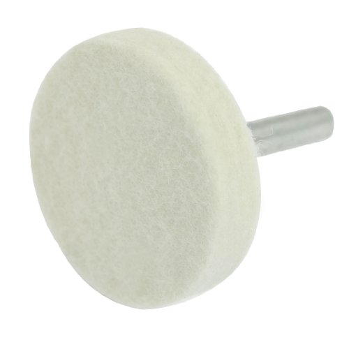 Aexit 40mm Diameter Abrasives T Head 6mm drill hole Polishing Wool Felt Wheel Model:48as207qo172