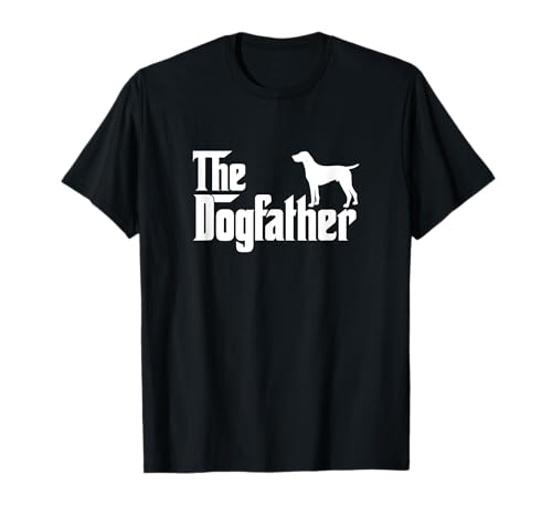 German Shorthaired Pointer Lover Gift DogFather Maglietta