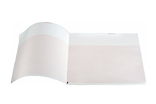 tecnocarta ensamblados de papel térmica de larga duración para ECG compatible con Burdick 007984