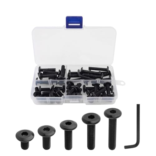 Tornillos hexagonales M6 de acero inoxidable para pernos de conector de muebles Allen