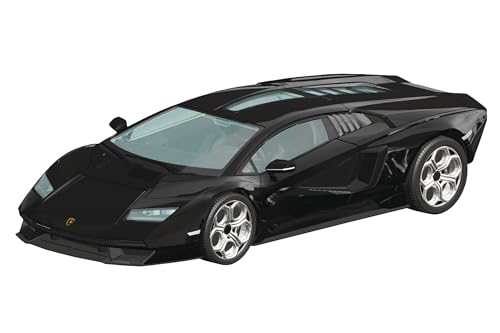 Aoshima Lamborghini Countach LPI 800-4 noir 1/32 maquette automobile précise