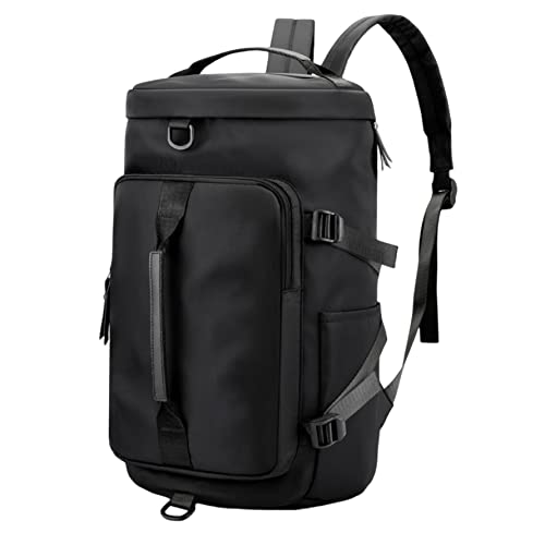 Mochila de viaje negra: soluciona el espacio de tu ropa húmeda y calzado sucio