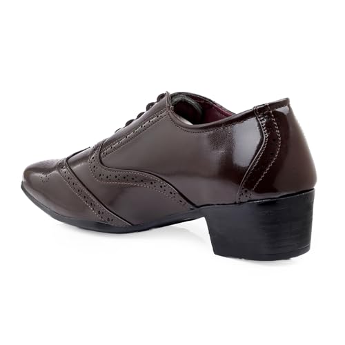 Image of BXXY Men's 5.08 CM Heel Height Increasing Casual Formal, Nagra Slipon Punjabi Juttis
