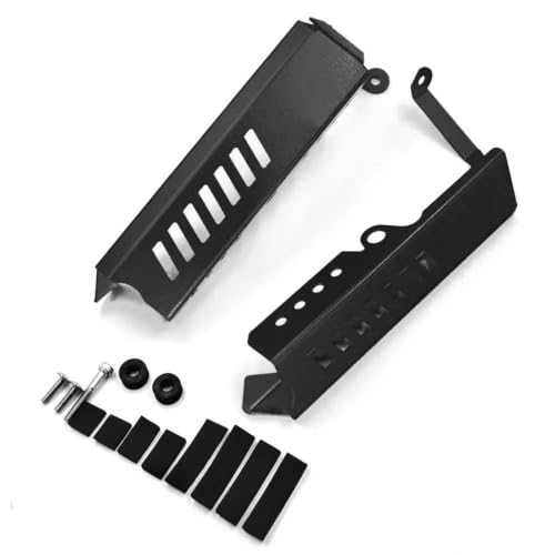 Protection radiateur alu MT 09 pour éviter les impacts de graviers