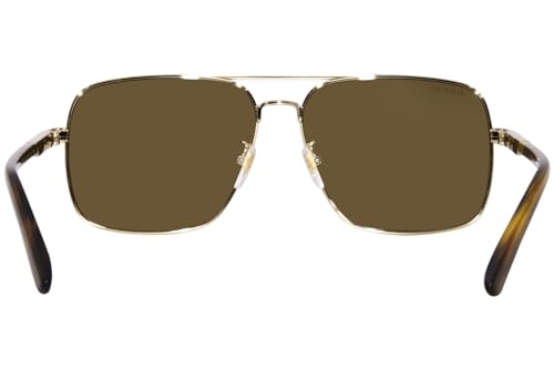 Gucci GG1289S 002 Gold/Brown Square 62mm Men's Sunglasses4