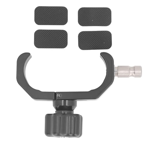 RTK Universal Pole Clamp Aluminum Alloy Data Collector Bracket for Land Surveying