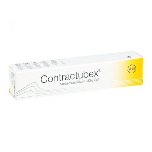 CONTRACTUBEX entzündungshemmende reizlindernde Original-Gel-Tube 30g für Narben Verbrennungen Akne chirurgische und Tätowierungsentfernung Ergebnis