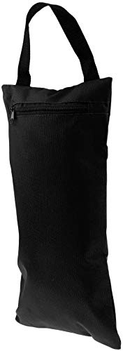 Paquete de 2 sacos de arena sin relleno para yoga y pilates, 4 bolsas de arena resistentes para entrenamiento de peso, bolsa vacía con asa de transporte resistente
