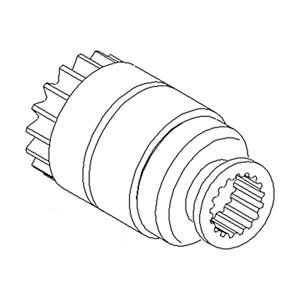 Starter Drive Part No: A-167205A