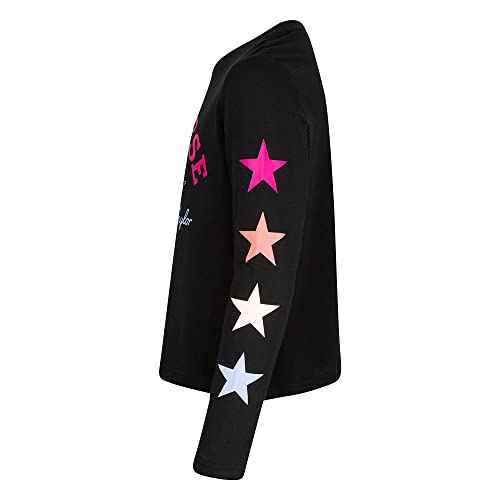 Image of Converse Girl's Solid Relaxed Fit T-Shirt