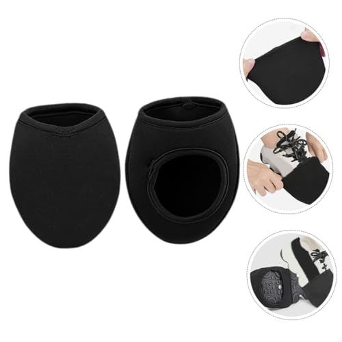 Cubiertas térmicas antiviento para zapatillas de ciclismo LIFKOME, 1 par, duraderas, diseño antideslizante para ajuste seguro, suaves y gruesas, mantienen los pies calientes miniatura 6