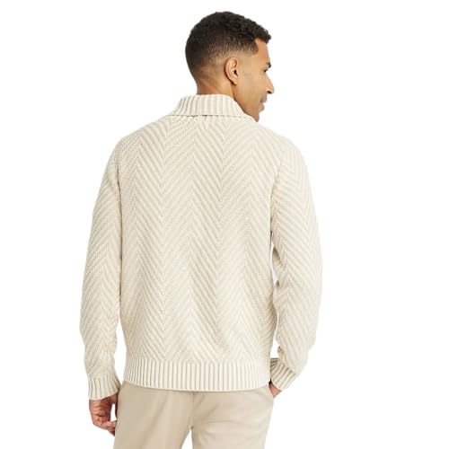Goodfellow & Co Men's Shawl Collared Sweater Cardigan -2