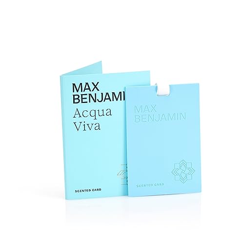BUZZUFY Max Benjamin Acqua Viva - Tarjeta perfumada