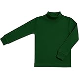 camisetas de cuello alto para niña