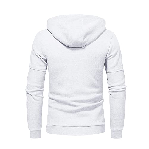 Hoodies for Men Oversized Zip up Lightweight Baggy Fashion Gym Work Sweatshirts Casual Coat Fall Winter Tops Clothes3