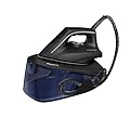 Rowenta Easy Steam, Ferro da Stiro con Generatore di Vapore ad Alte Prestazioni, Vapore Continuo da 110 g/min, Colpo Vapore da 230 g/min, Pressione 5.2 bar, Serbatoio da 1,4 L, Modalità Eco, VR5121