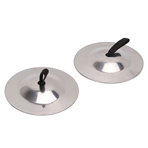 Pratos de Dedo, Pratos de Dança de Cobre Puro Resistente Ao Desgaste para Presente Fácil de Segurar