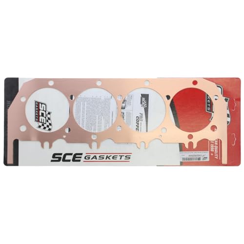 SCE Gaskets Cylinder Head Gasket, Pro Copper, 4.520 in Bore, 0.062 in Compression Thickness, Copper, Big Block Chevy, Each by SCE Gaskets - Image 2