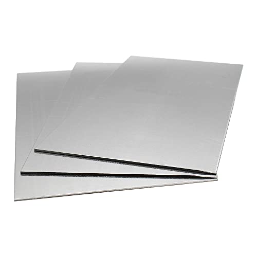 Aluminium Sheet Metal Panel | 3mm Thick Aluminum, 250 x 500mm (25cm x 50cm)