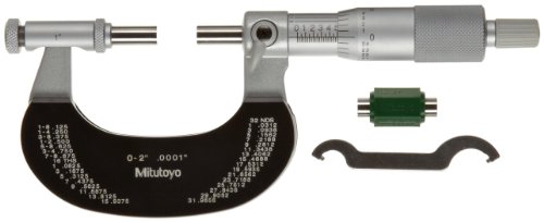 Mitutoyo 104-165 Sonder-Bügelmessschraube, 24-28 Zoll Cover