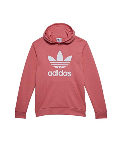 Image of adidas Originals Kids' Trefoil Hoodie - pink - Medium