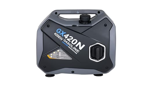 Pulsar 4,200W Portable Gas-Powered Quiet Inverter Generator for Home Emergency Backup, Parallel Capability, RV Ready, Long Run Time, GX420N by Pulsar - Used condition - Image 2