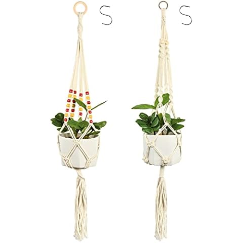 Macetero de Cuerda de Algodón para Colgar Cover